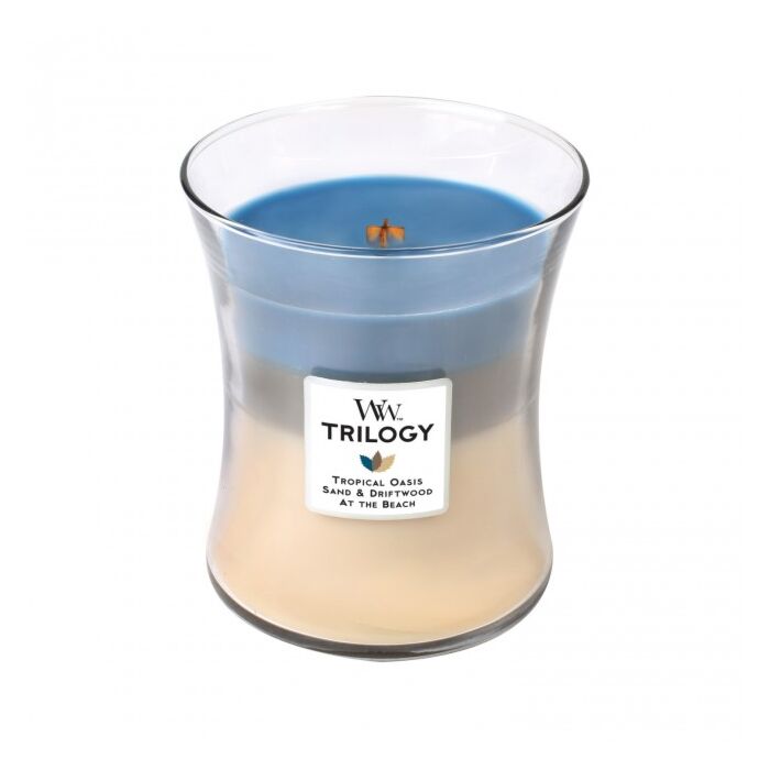 WoodWick® Trilogy Medium Candle - Nautical Escape-1